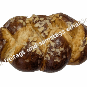 Hefezopf ohne Rosinen